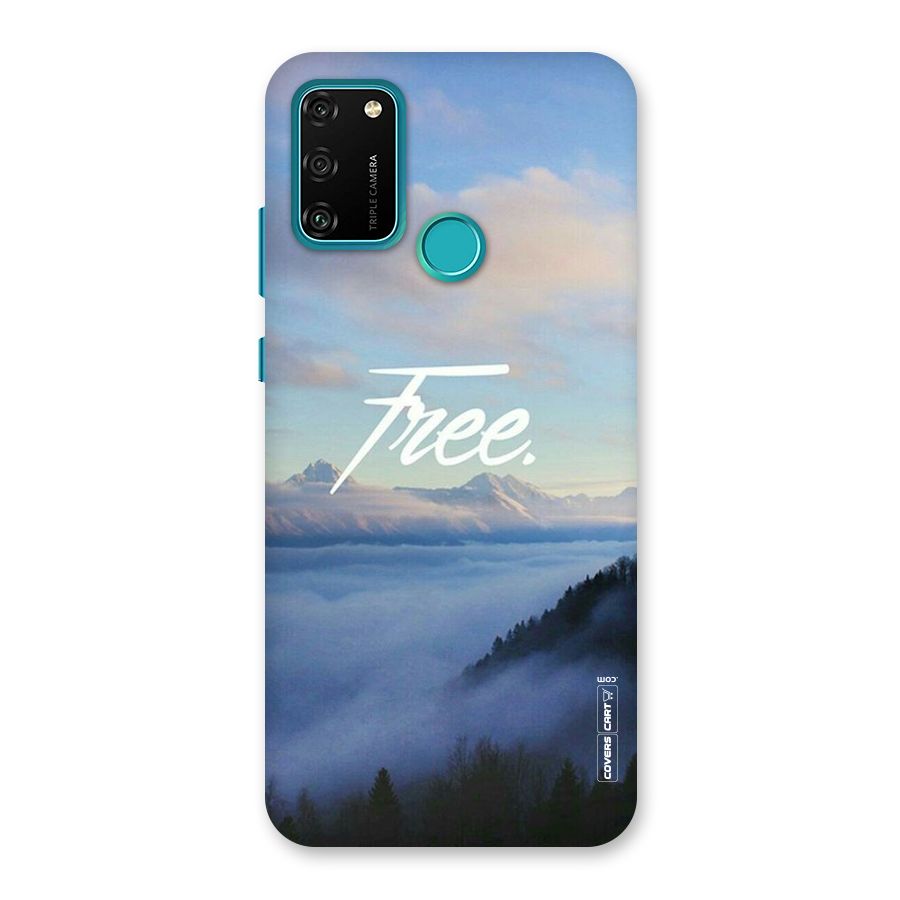 Cloudy Free Back Case for Honor 9A