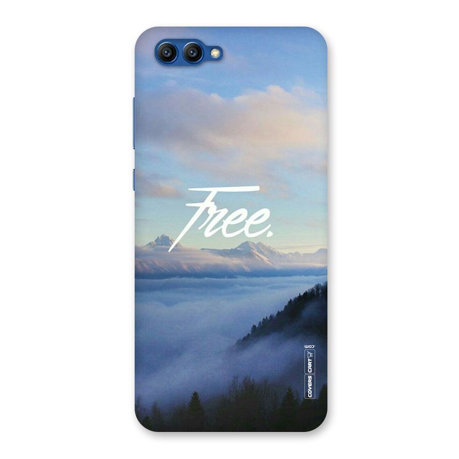 Cloudy Free Back Case for Honor View 10