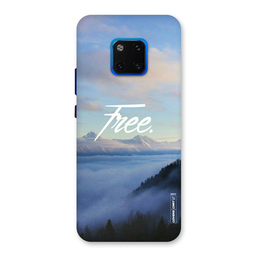 Cloudy Free Back Case for Huawei Mate 20 Pro