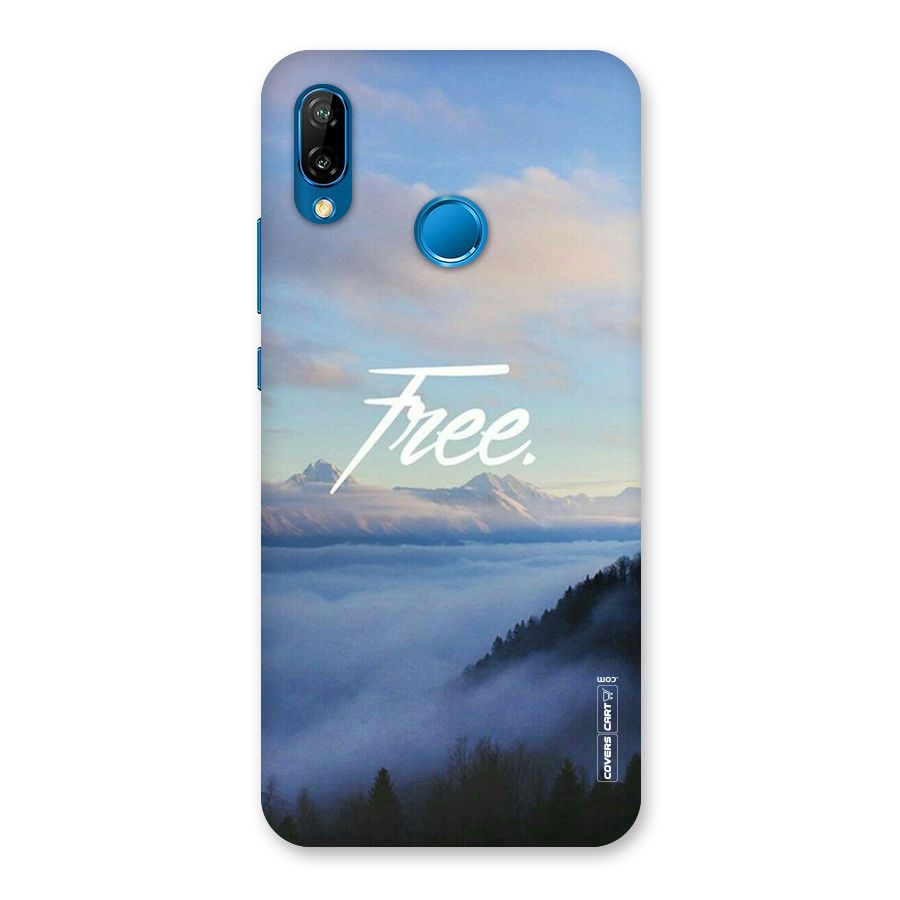 Cloudy Free Back Case for Huawei P20 Lite
