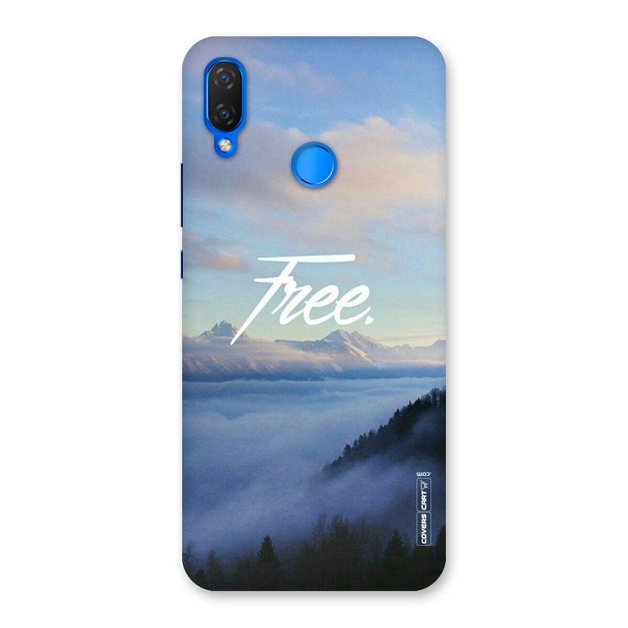Cloudy Free Back Case for Huawei P Smart+