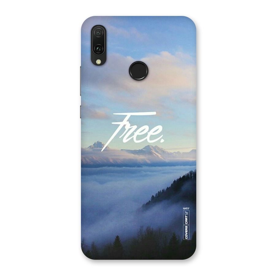 Cloudy Free Back Case for Huawei Y9 (2019)