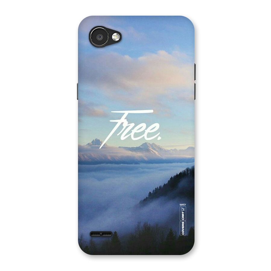 Cloudy Free Back Case for LG Q6