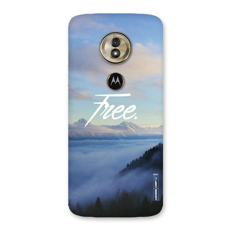 Cloudy Free Back Case for Moto G6 Play