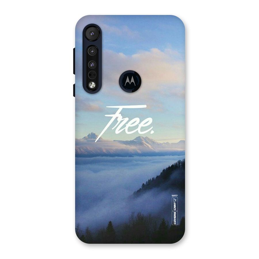 Cloudy Free Back Case for Motorola One Macro