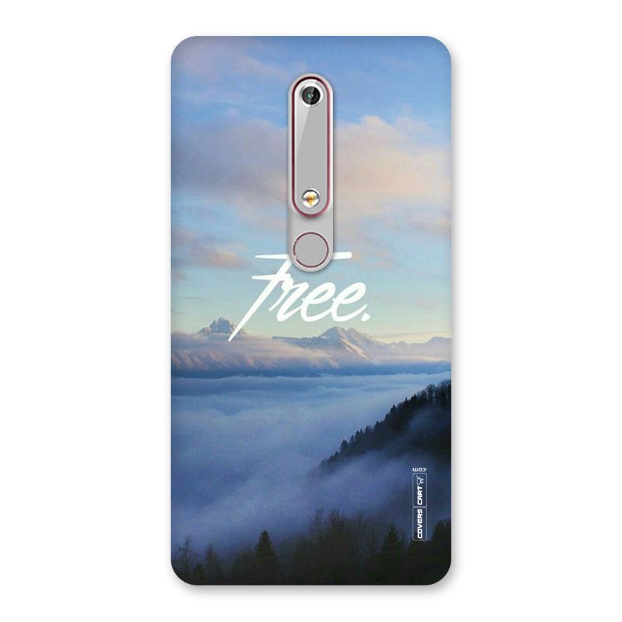 Cloudy Free Back Case for Nokia 6.1