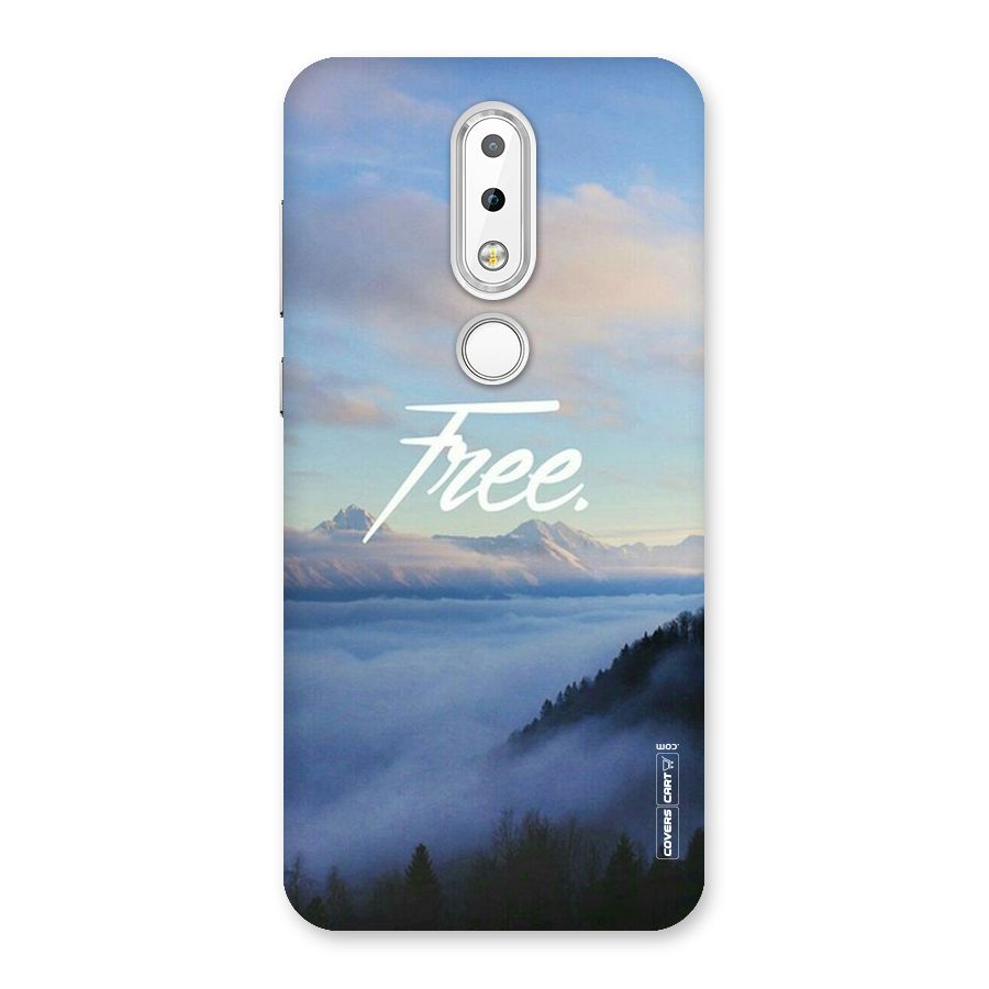 Cloudy Free Back Case for Nokia 6.1 Plus