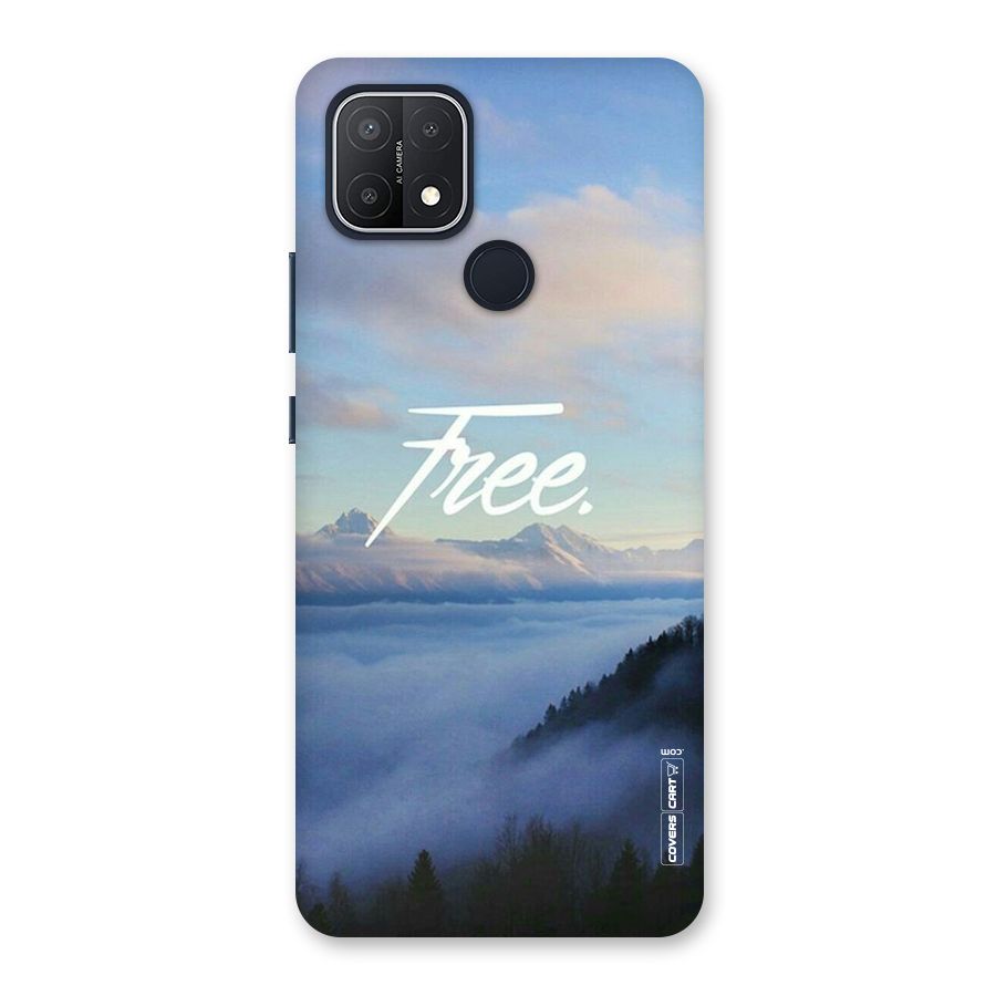 Cloudy Free Back Case for Oppo A15