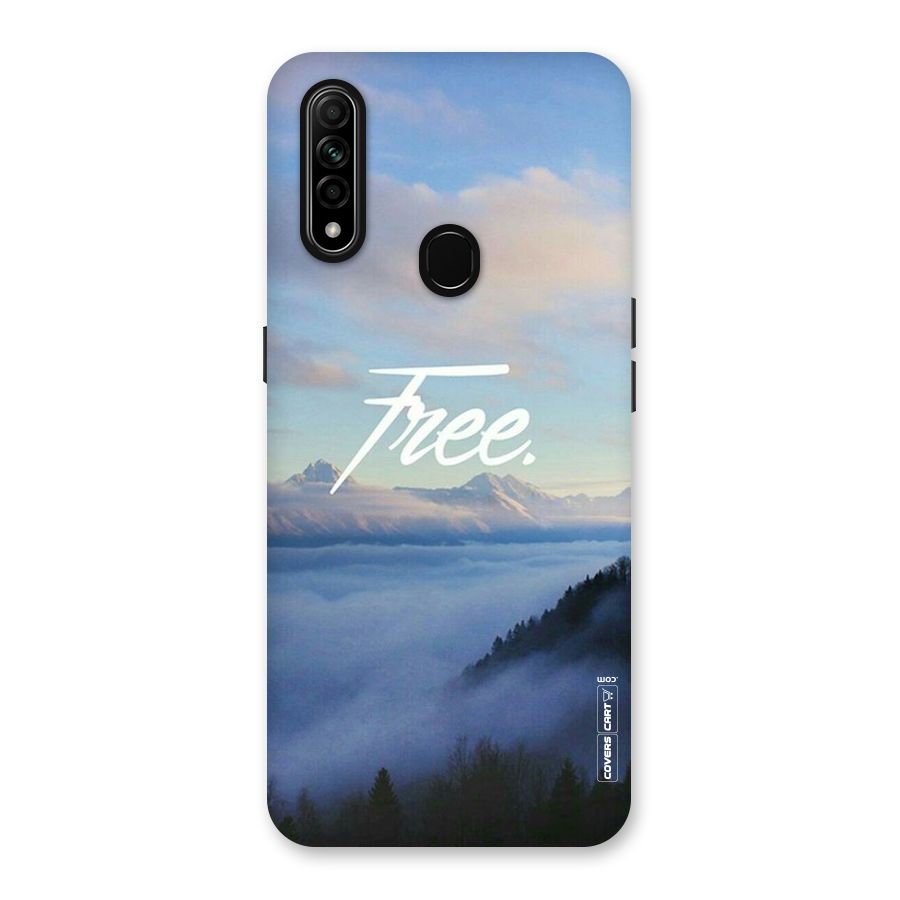 Cloudy Free Back Case for Oppo A31
