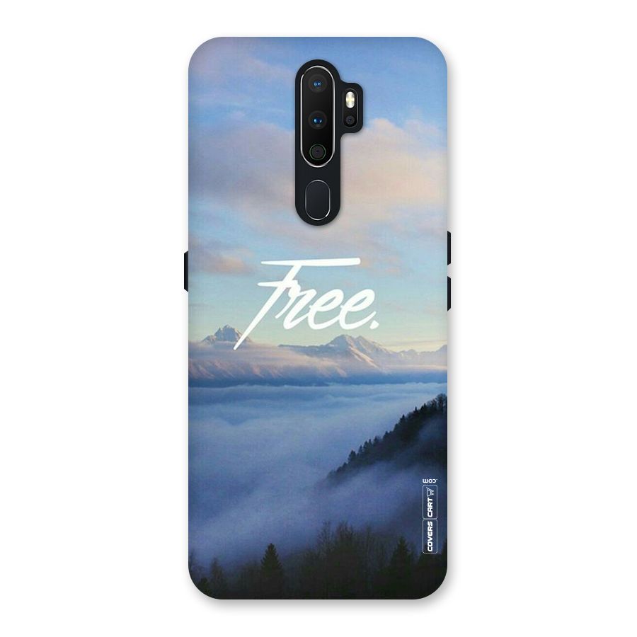 Cloudy Free Back Case for Oppo A5 (2020)