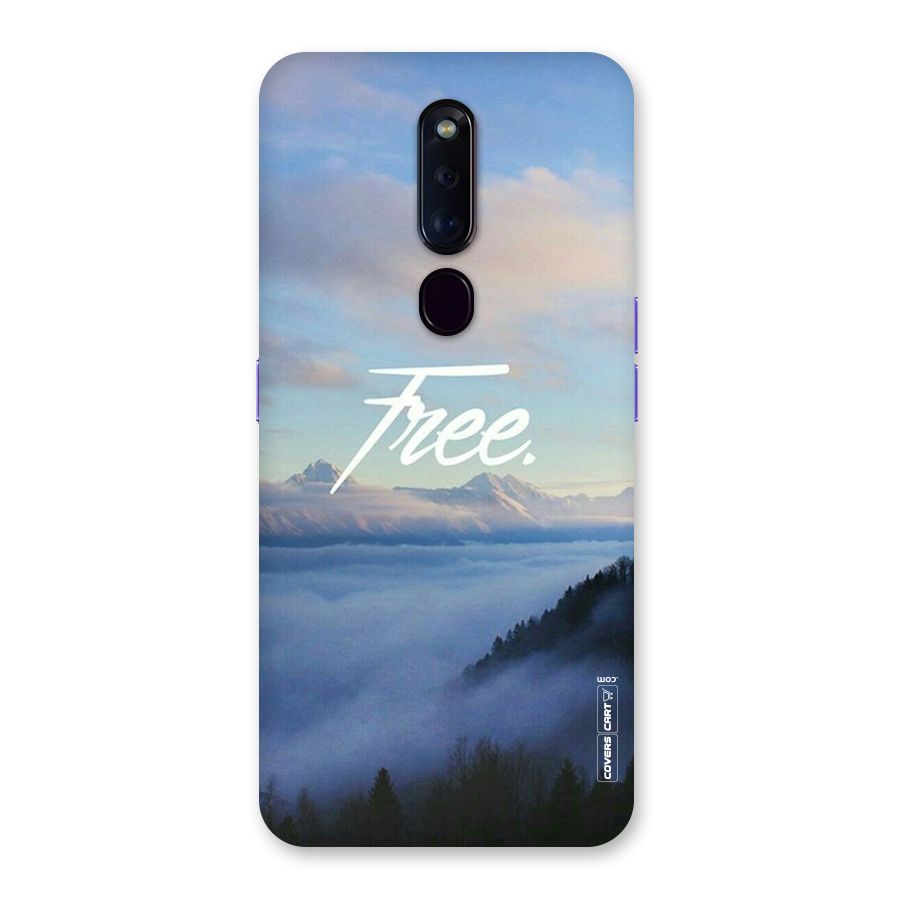 Cloudy Free Back Case for Oppo F11 Pro
