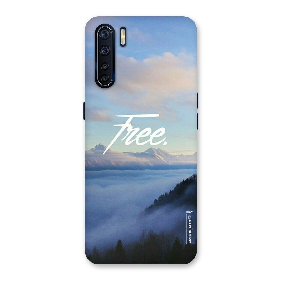 Cloudy Free Back Case for Oppo F15