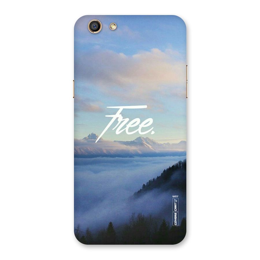 Cloudy Free Back Case for Oppo F3