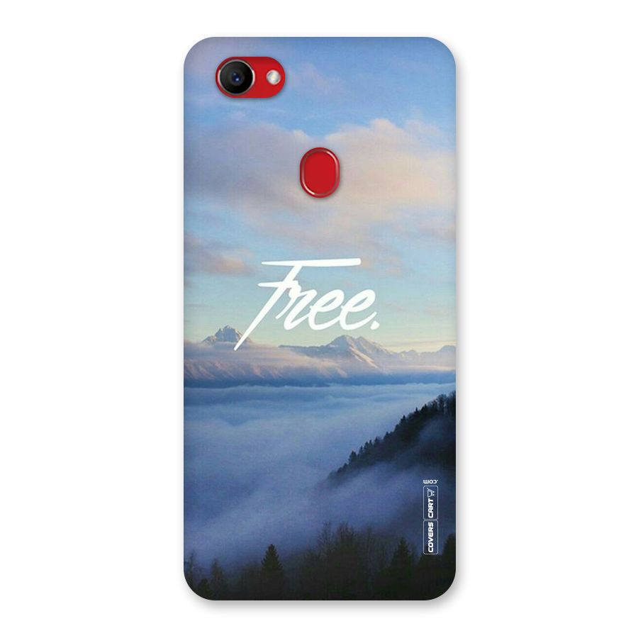 Cloudy Free Back Case for Oppo F7