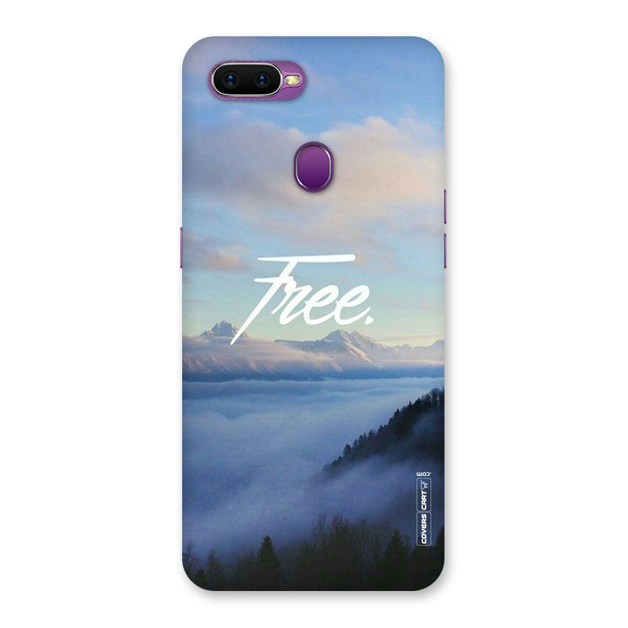 Cloudy Free Back Case for Oppo F9