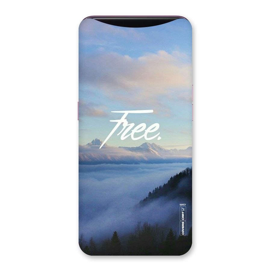 Cloudy Free Back Case for Oppo Find X