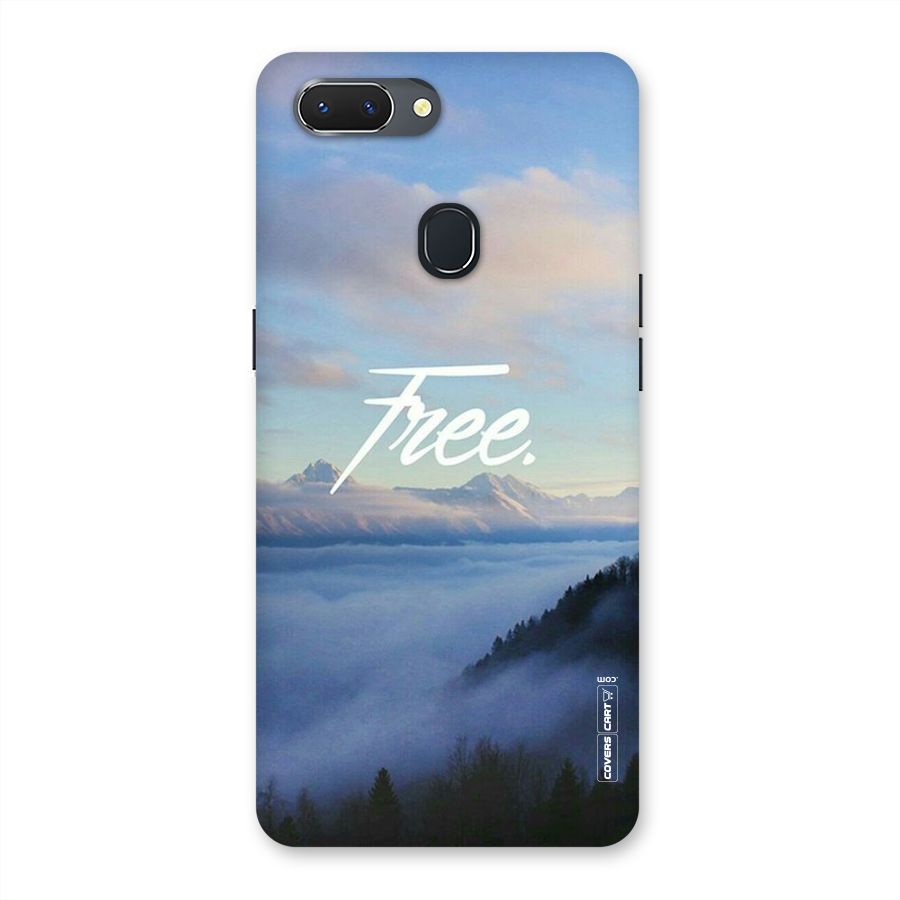 Cloudy Free Back Case for Oppo Realme 2
