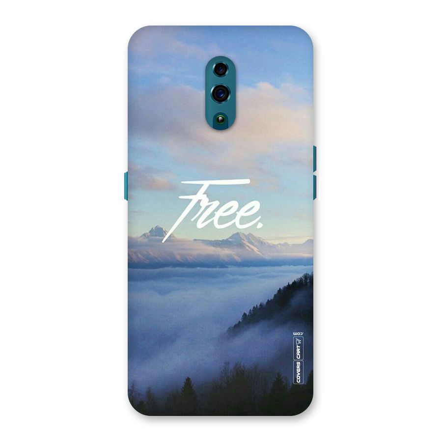 Cloudy Free Back Case for Oppo Reno