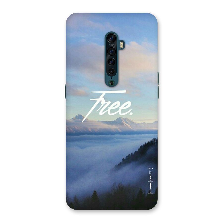 Cloudy Free Back Case for Oppo Reno2
