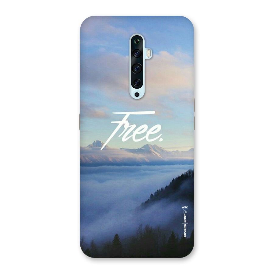 Cloudy Free Back Case for Oppo Reno2 Z