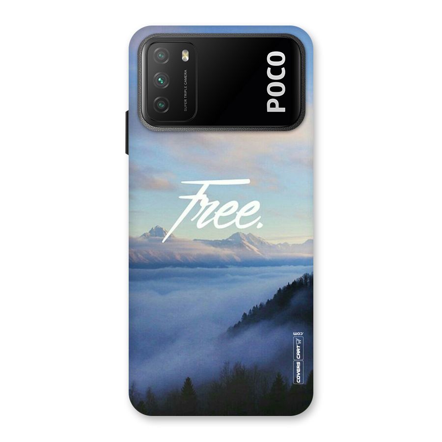 Cloudy Free Back Case for Poco M3