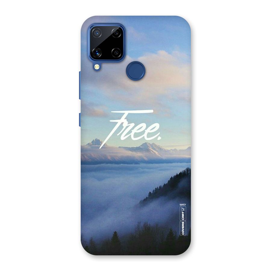 Cloudy Free Back Case for Realme C15