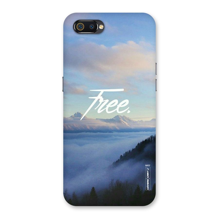 Cloudy Free Back Case for Realme C2