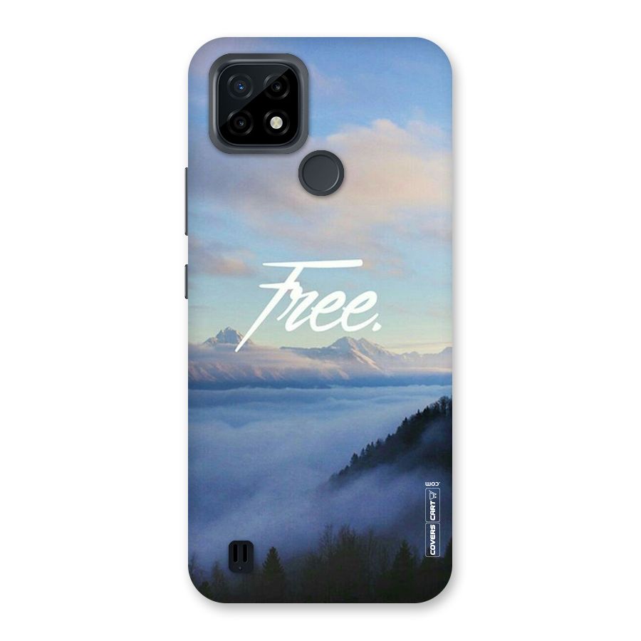 Cloudy Free Back Case for Realme C21