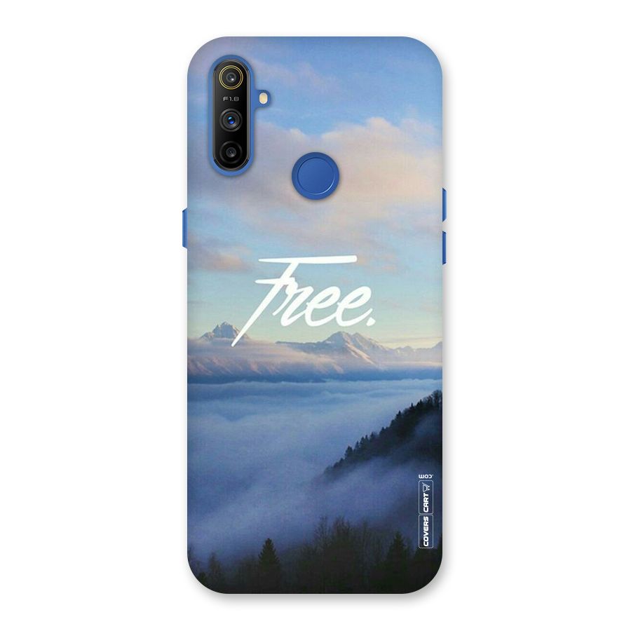 Cloudy Free Back Case for Realme Narzo 10A