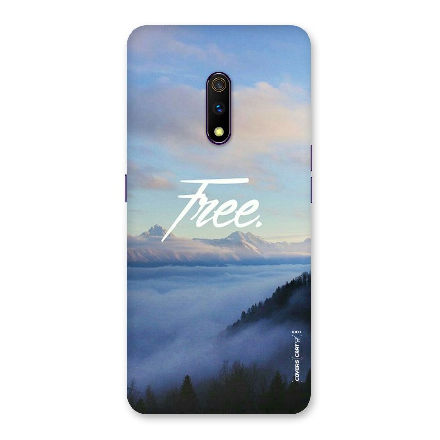 Cloudy Free Back Case for Realme X