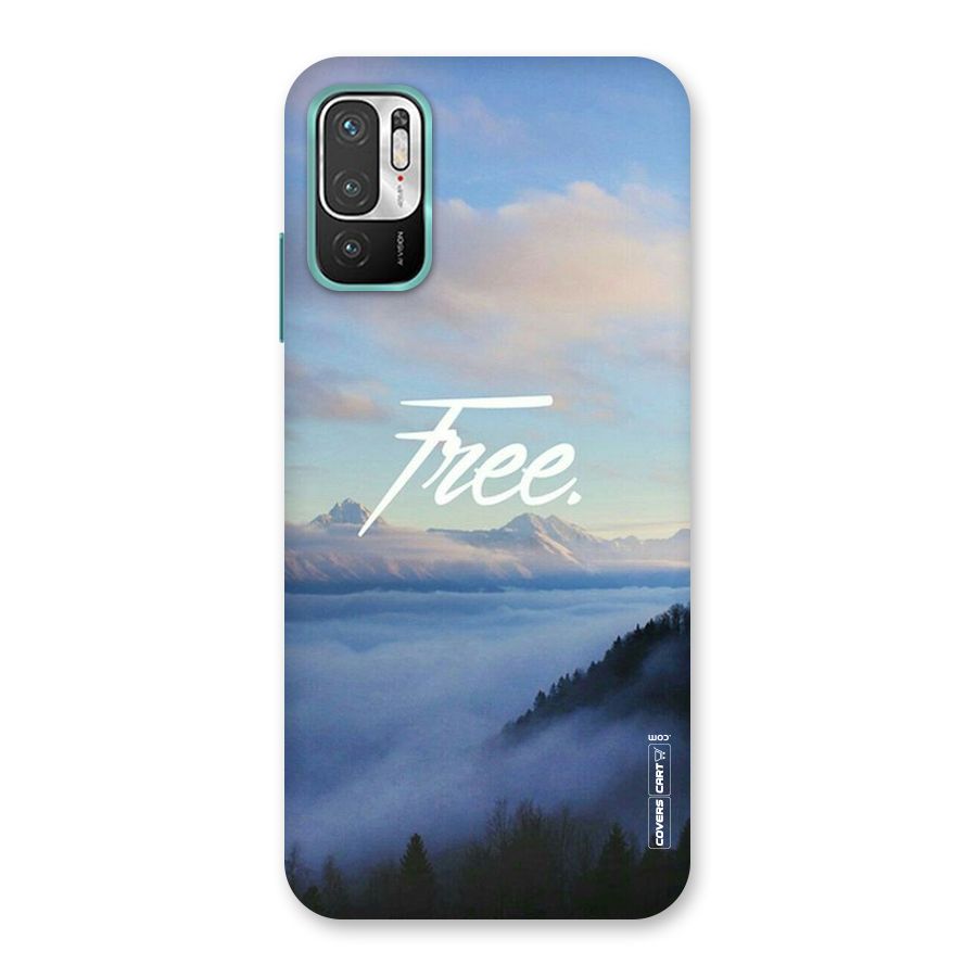 Cloudy Free Back Case for Redmi Note 10T 5G