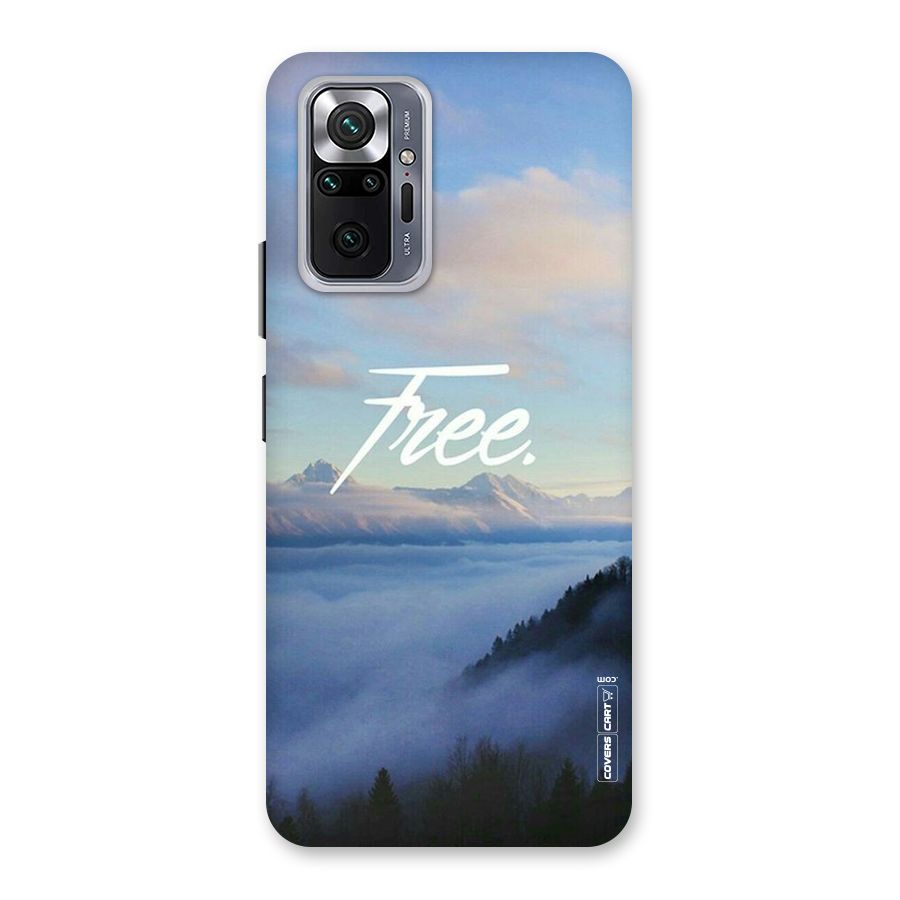 Cloudy Free Back Case for Redmi Note 10 Pro Max