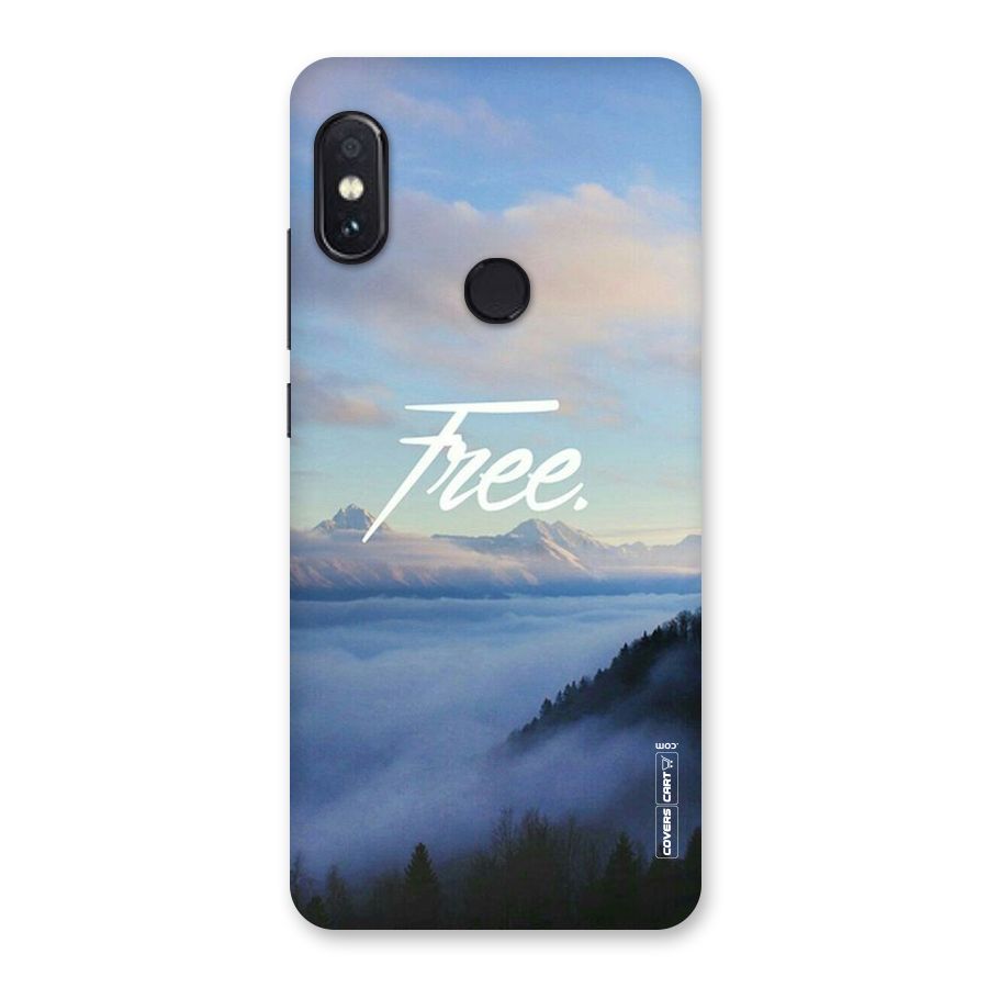 Cloudy Free Back Case for Redmi Note 5 Pro