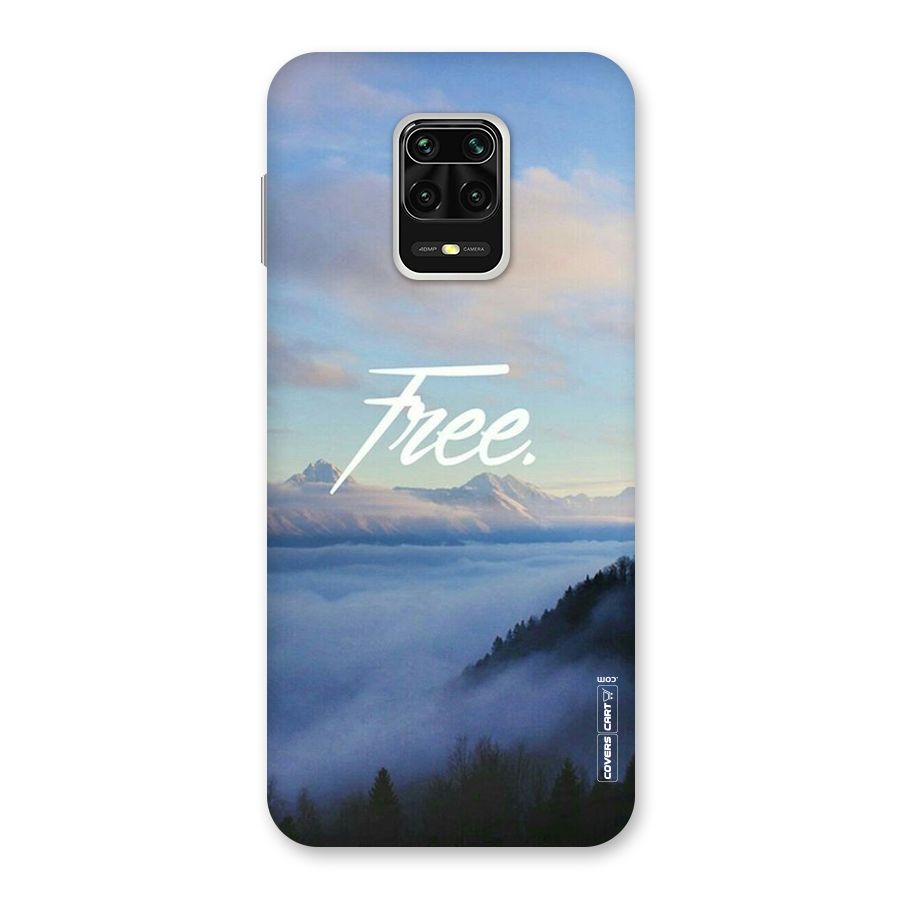 Cloudy Free Back Case for Redmi Note 9 Pro Max