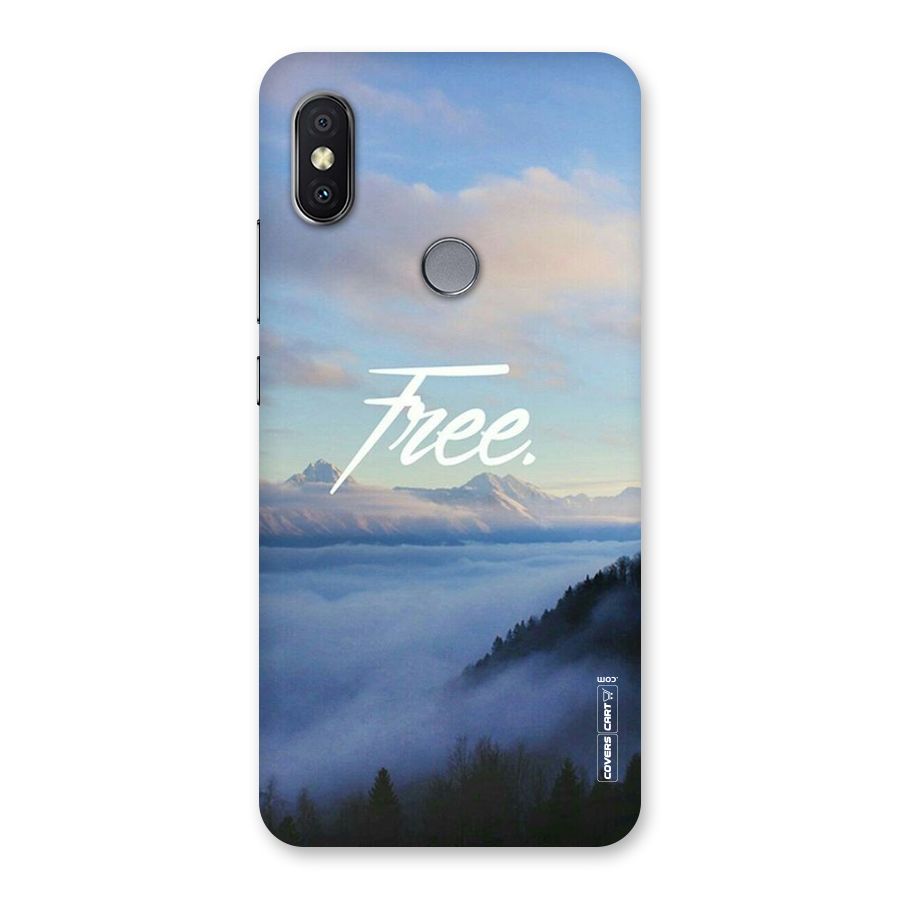 Cloudy Free Back Case for Redmi Y2