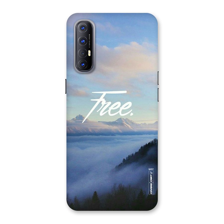Cloudy Free Back Case for Reno3 Pro