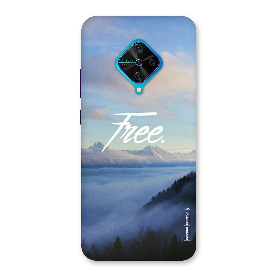 Cloudy Free Back Case for Vivo S1 Pro