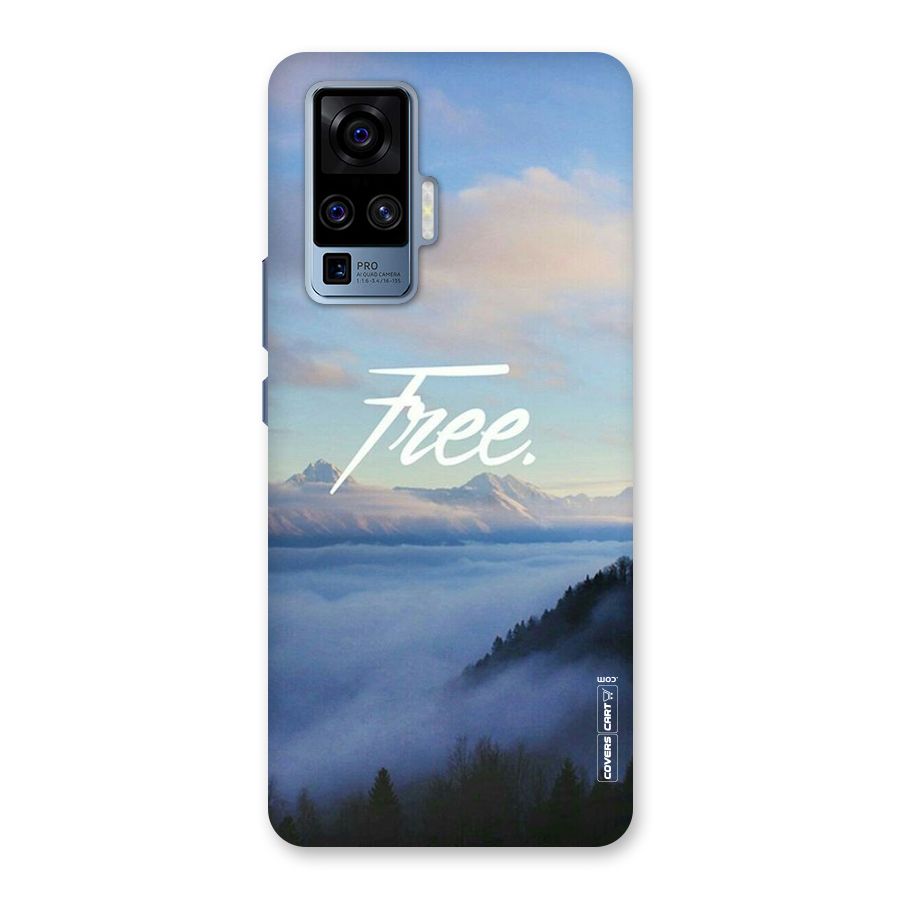 Cloudy Free Back Case for Vivo X50 Pro