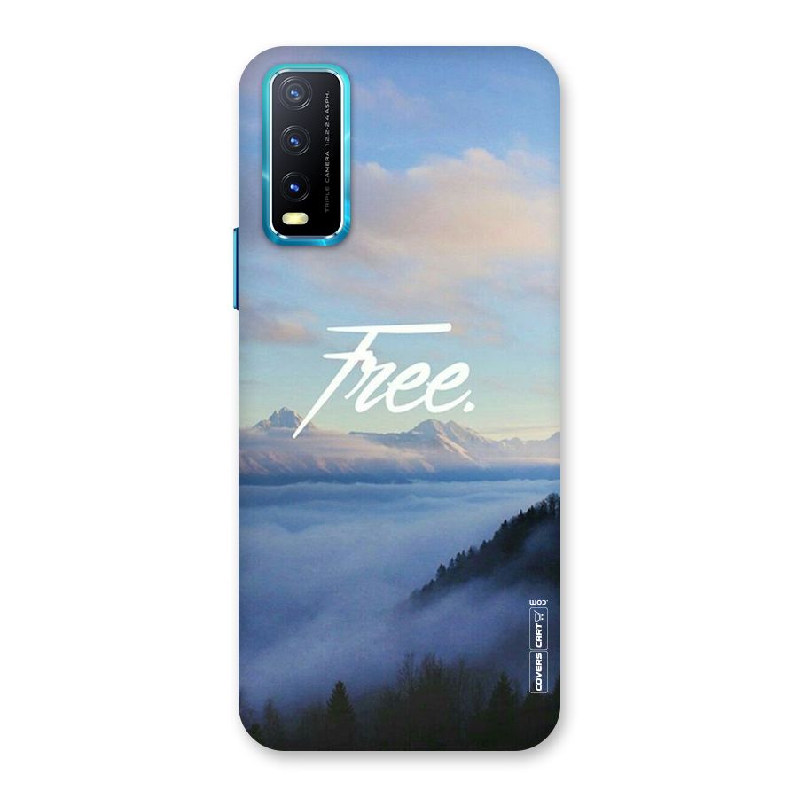 Cloudy Free Back Case for Vivo Y20A