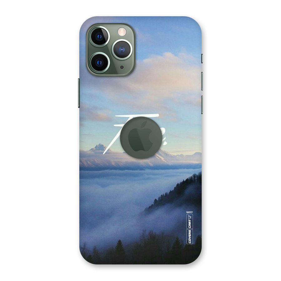 Cloudy Free Back Case for iPhone 11 Pro Logo  Cut
