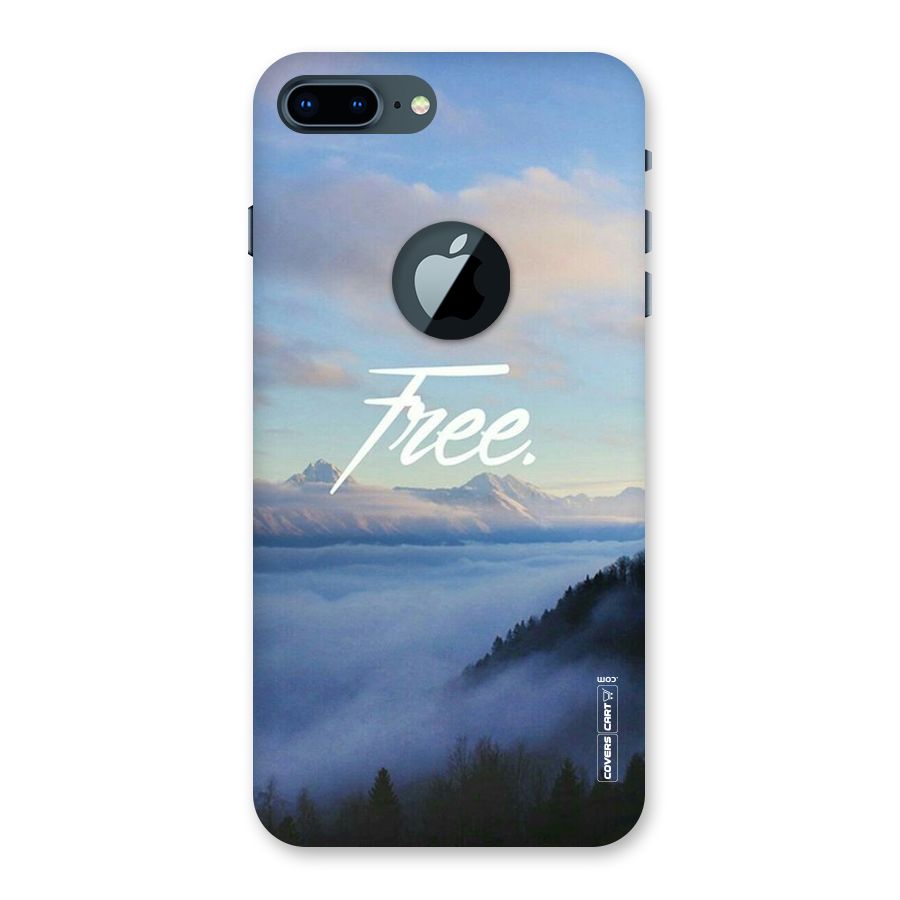 Cloudy Free Back Case for iPhone 7 Plus Logo Cut