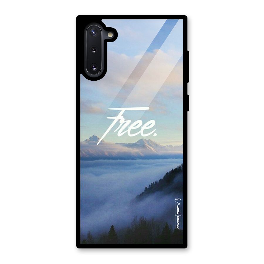 Cloudy Free Glass Back Case for Galaxy Note 10