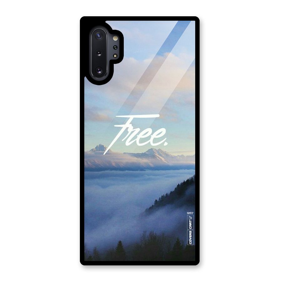 Cloudy Free Glass Back Case for Galaxy Note 10 Plus
