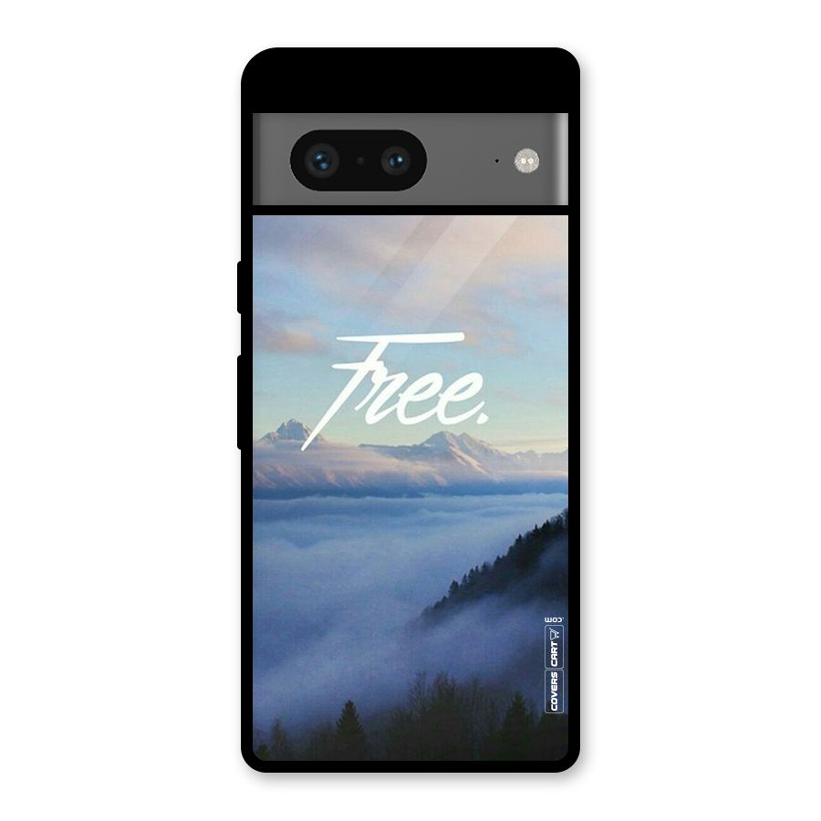 Cloudy Free Glass Back Case for Google Pixel 7