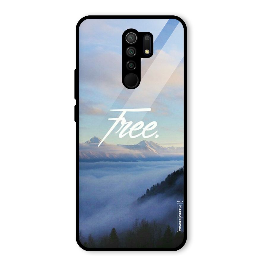 Cloudy Free Glass Back Case for Poco M2