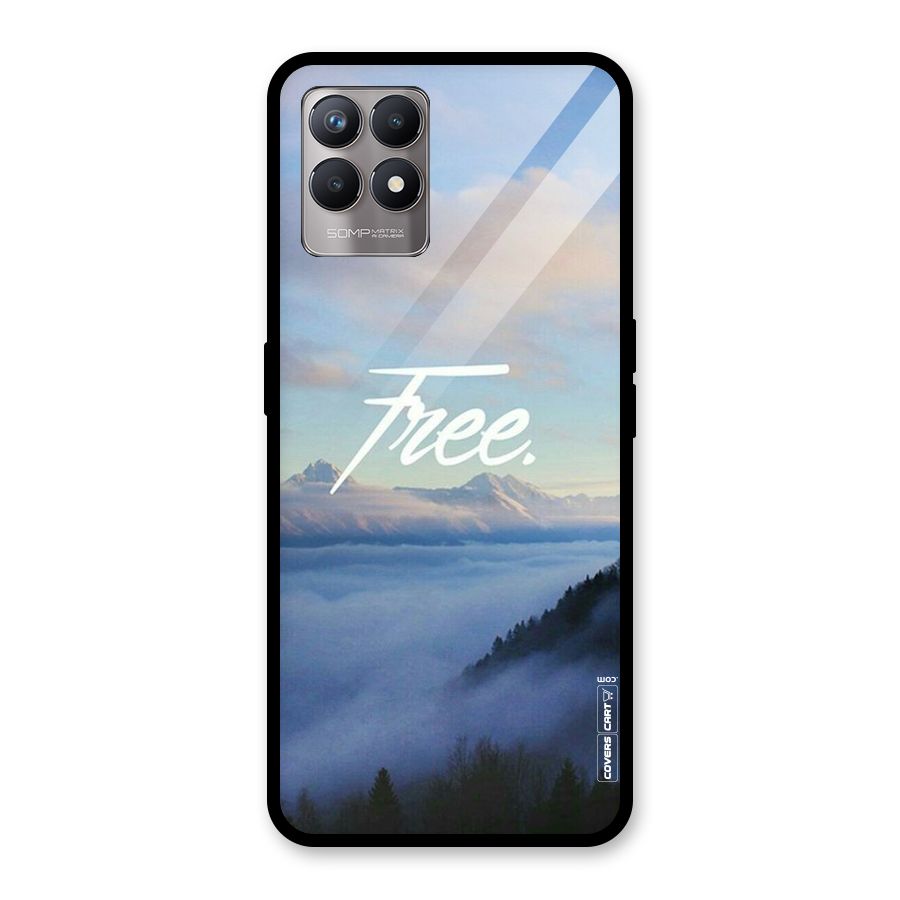 Cloudy Free Glass Back Case for Realme Narzo 50