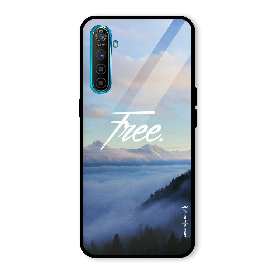 Cloudy Free Glass Back Case for Realme X2