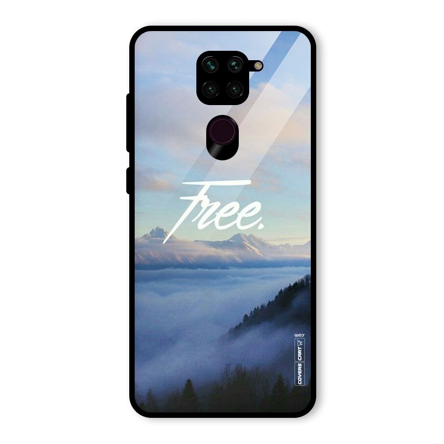 Cloudy Free Glass Back Case for Redmi Note 9