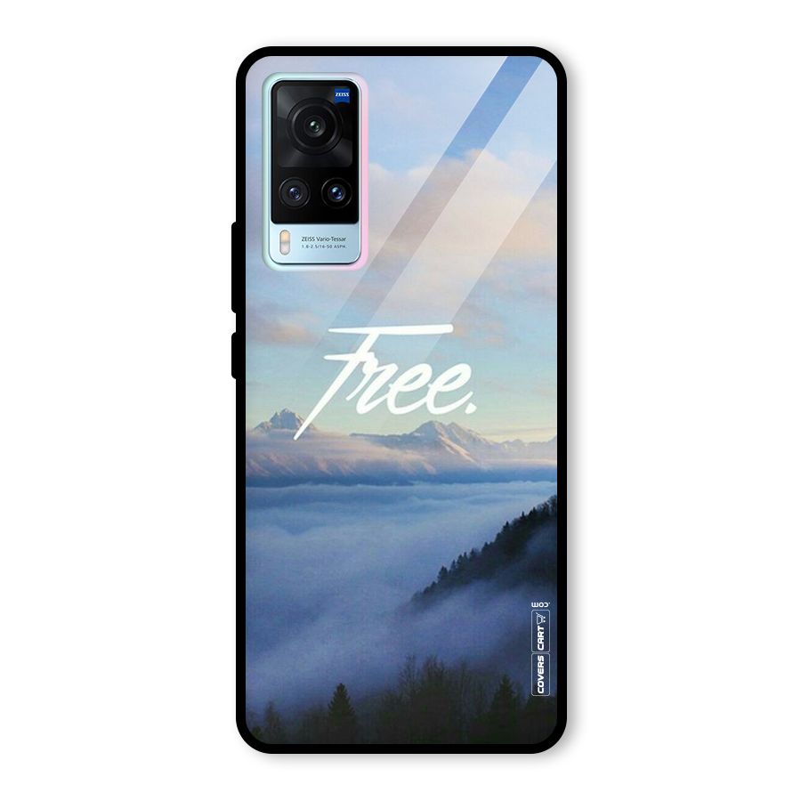 Cloudy Free Glass Back Case for Vivo X60