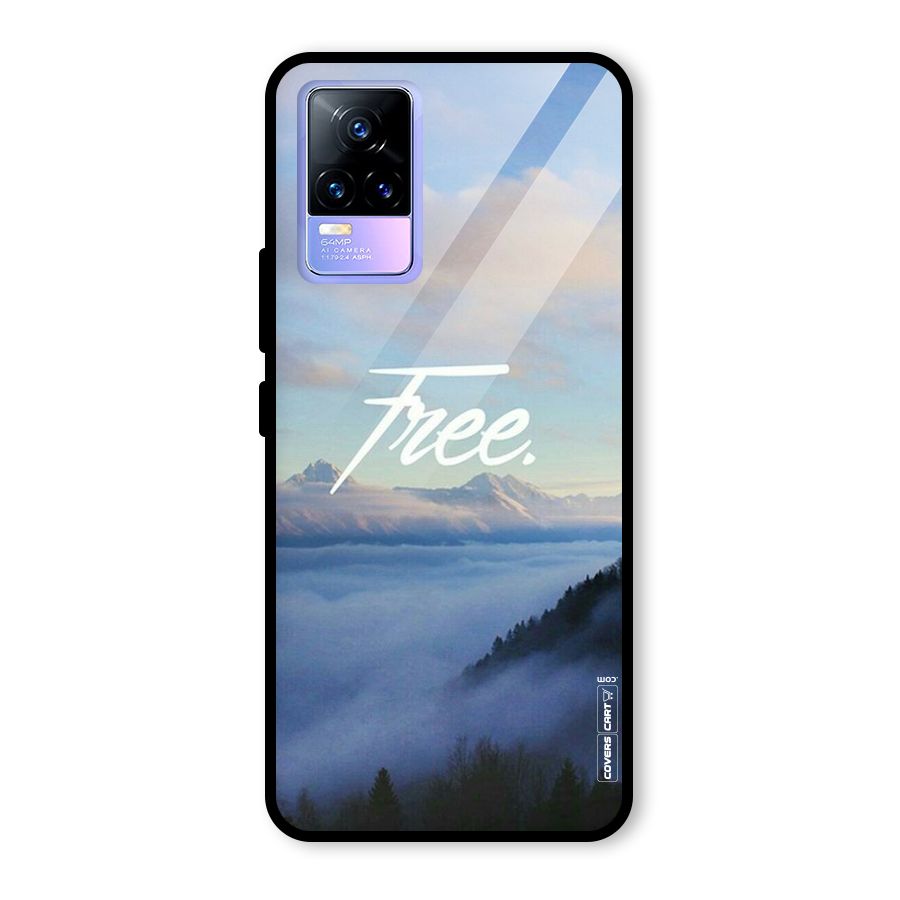 Cloudy Free Glass Back Case for Vivo Y73